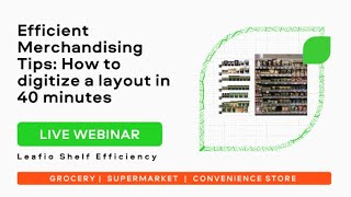 Planogram in retail How to digitize a layout in 40 minutes  FMCG Merchandising [upl. by Joappa664]