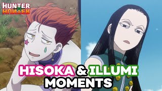 Hisoka x Illumi Moments  Hunter x Hunter [upl. by Carnay]