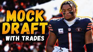 2024 NFL Mock Draft w TRADES  Who Moves In The Top 5 [upl. by Drucilla]