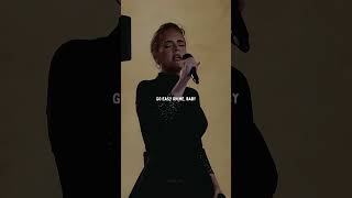 Adele  Easy on Me Lyrics lyrics live adele 2024 [upl. by Behlau79]