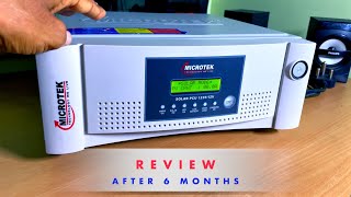 Microtek Solar Inverter Review  solar inverter review in hindi [upl. by Anih405]