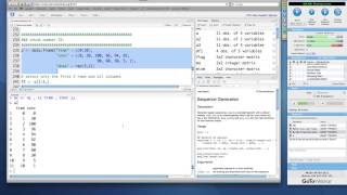 Lab 1  MI205 R for Pharmacometrics 2011 [upl. by Eicul]