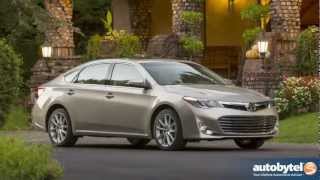 2013 Toyota Avalon XLE Test Drive amp FullSize Sedan Car Video Review [upl. by Cristie]