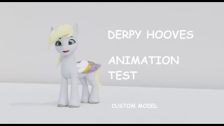 Derpy Hooves Blender Animation Test [upl. by Ashton]