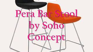 Contemporary Bar Stools Designer Kitchen Counter Stools [upl. by Dnana]