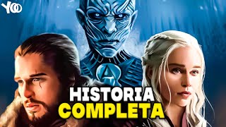 RESUMEN GAME OF THRONES  LA HISTORIA COMPLETA DE GAME OF THRONES EN ORDEN CRONOLÓGICO [upl. by Ibrab964]