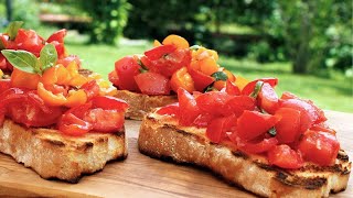 Bruschetta  How To Make Tasty And Healthy Bruschetta  IMWOW [upl. by Castle]