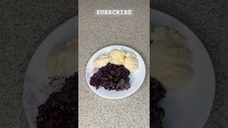 blueberry cobbler blueberry cobbler recipe easy delicious fyp viralvideo goviral baking [upl. by Elleahcim]