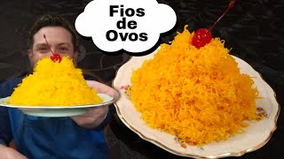 Como fazer Fios de Ovos Receita Mais Fácil Não Tem [upl. by Weiman]