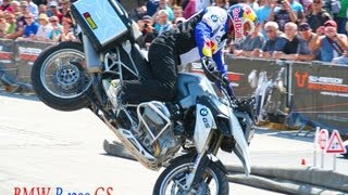 BMW R 1200 GS BMW Motorrad Days 2013 Chris Pfeiffer Stunt Riding GS 1200 R 1200 GS LC [upl. by Milissa502]