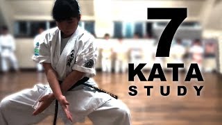 7 Kata Study  Gojuryu  Meitetsu Yagi [upl. by Attenauqa]