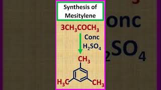 Synthesis of Mesitylene muslimtone arabic ramzantone chemistry chemistrynotes [upl. by Inavoj]