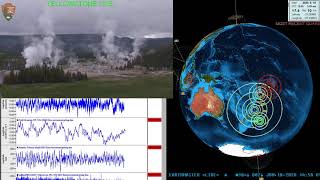 74 Earthquake Kermadec Islands Region 6182020 [upl. by Phineas]