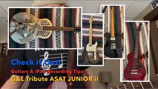 TelesASATsReso Recording Tips amp a General Rambling About Guitar Music amp Resonator GampL Telecaster [upl. by Lladnew]