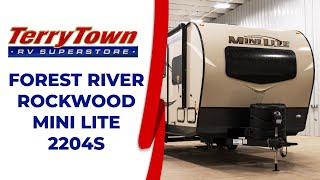 FOREST RIVER ROCKWOOD MINI LITE 2204S [upl. by Retsof]