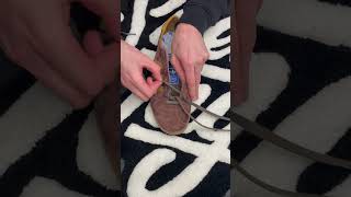 How to lace the adidas Gazelle sneakers howtolace [upl. by Sandor]