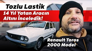 TOZLU LASTİK  2000 Model Beyaz Güvercin Renault Torosun Jant ve Lastik Değişimini Yaptık [upl. by Janice368]