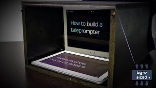 How To Build A DIY Teleprompter For Your Tablet Or Smart Phone [upl. by Elson106]