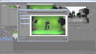 Sony Vegas Pro 11 Green Screen Tutorial [upl. by Barrie17]