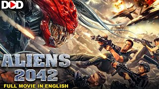 ALIENS 2042  Hollywood English Action Movie  Download The DOD App On Play Store [upl. by Negroj]