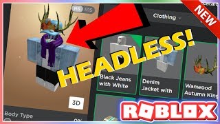 HOW TO BE HEADLESS IN ROBLOX 2019 [upl. by Norvun]