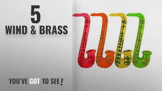 Top 10 Wind amp Brass 2018 Inflatable Saxophone 75cm [upl. by Nolos]