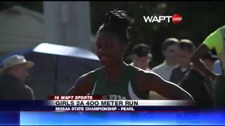 MHSAA Track and Field Championships Tylertown Alexis Luckett [upl. by Nikita]