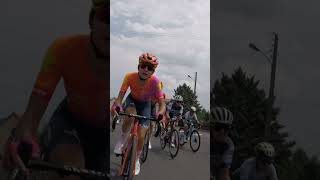 Onboard Stage 1 Tour de France Femmes 2023 crash shorts [upl. by Lak17]