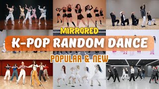 MIRRORED KPOP RANDOM DANCE  POPULAR amp NEW [upl. by Osanna]