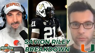 INSIGHT on New Miami Safety Savion Riley amp His Future 🏈 Robbie Weinstein w Christopher Stock [upl. by Kristy167]