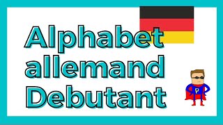 VIDEO ANIMEE APPRENDRE alphabet ALLEMAND FaCiLe et LA PRONONCIATION🛑 [upl. by Reniti]