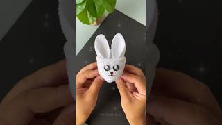 How to make Rabbit at home with cloth kapde se kharagosh kaise banaen easy rabbit making idea short [upl. by Drucie]