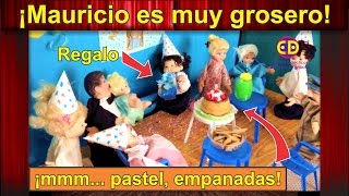 🔴 Niño gros3ro El cumpleaños de Mauricio 02 Cuentos con valores canal infantil seguro [upl. by Brenna]