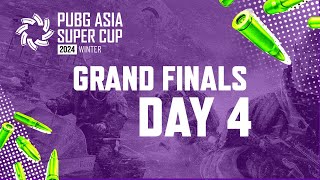 PUBG Asia Super Cup Winter  Grand Finals Day 4 [upl. by Boatwright298]