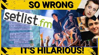 What Setlistfm Says VS Reality [upl. by Syman]