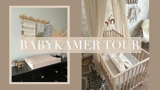 BABYKAMER ROOM TOUR 👶🏼  INDELING KAST 💓  Roxy Kloosterhof [upl. by Phillips]