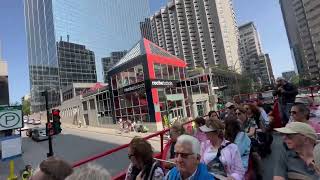 Montreal city open top bus tour [upl. by Zobias994]