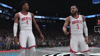 ❗️NBA❗️HOUSTON ROCKETS vs BROOKLYN NETS  NBA 2K24 GAMEPLAY PS5 4K UHD nbalive [upl. by Myranda]