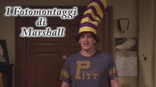 How I Met Your Mother  I Fotomontaggi Di Marshall [upl. by Eyak]