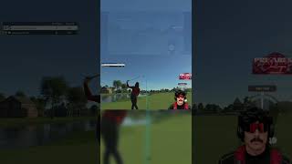 Dr DisRespect Golf Drive Rage 😂 DrDisRespect [upl. by Sitnalta318]