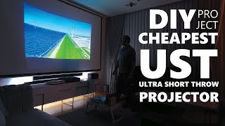 Cheapest UST Projector DIY Project [upl. by Roose]