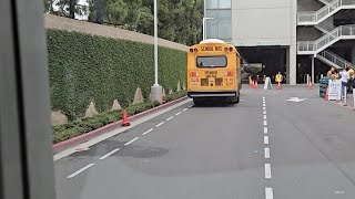 Exiting the new Disneyland GradNite unloading Zone Friday 51724 [upl. by Blankenship]