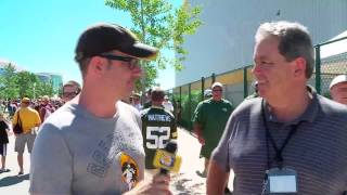 Packers Media Quick Hits Training Camp [upl. by Ailil627]