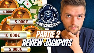 Review de JACKPOT avec la LUCHO FAMILY partie 2 Progresser au Poker [upl. by Bollen751]