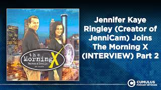 Jennifer Kaye Ringley Creator of JenniCam Joins The Morning X INTERVIEW Part 2  The Morning [upl. by Letty]