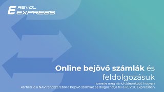 Online bejövő számlák és feldolgozásuk a REVOL Expressben [upl. by Aneez]