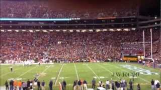 Auburn reaction to Texas AampM defeating Alabama  111012 [upl. by Atselec]