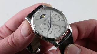 PreOwned JaegerLeCoultre Master Ultra Thin Perpetual Calendar Q130842J Luxury Watch Review [upl. by Ennairej811]