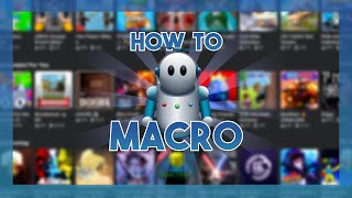 Tutorial How to INSTALL  USE Macro Recorder [upl. by Anaidni]