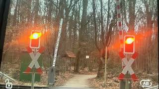 Bahnübergang im bentheimer Wald 🌳 beim Kurbad [upl. by Phi]